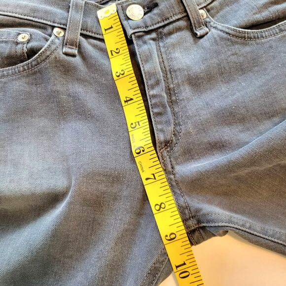 Rag & Bone Jeans Women's 28 Gray Croxley Skinny Mid Rise Festival Grunge Boho - Picture 10 of 11